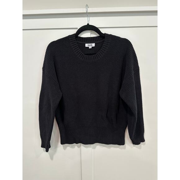 525 Cotton Shaker Stitch Sweater Size M - Picture 1 of 4